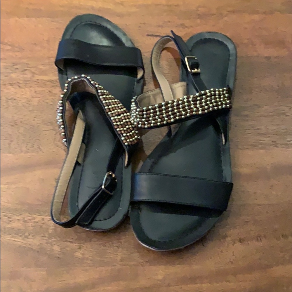 Beaded sandals